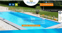 Desktop Screenshot of pool-oase.at